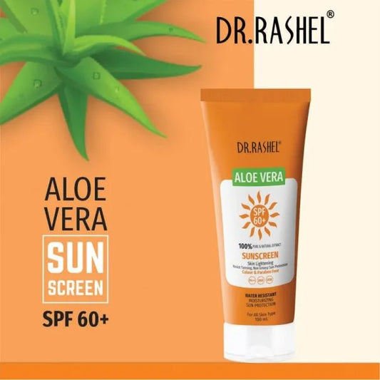 Dr. Rashel Sunblock SPF 60+ | Aloe Vera & Vitamin C Sunscreen for UVA/UVB Protection