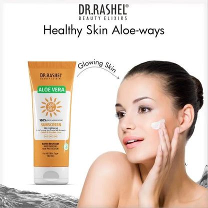 Dr. Rashel Sunblock SPF 60+ | Aloe Vera & Vitamin C Sunscreen for UVA/UVB Protection