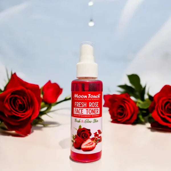 Fresh Rose Face Toner Mist (100ml) | Hydrating Toner for Radiant Skin